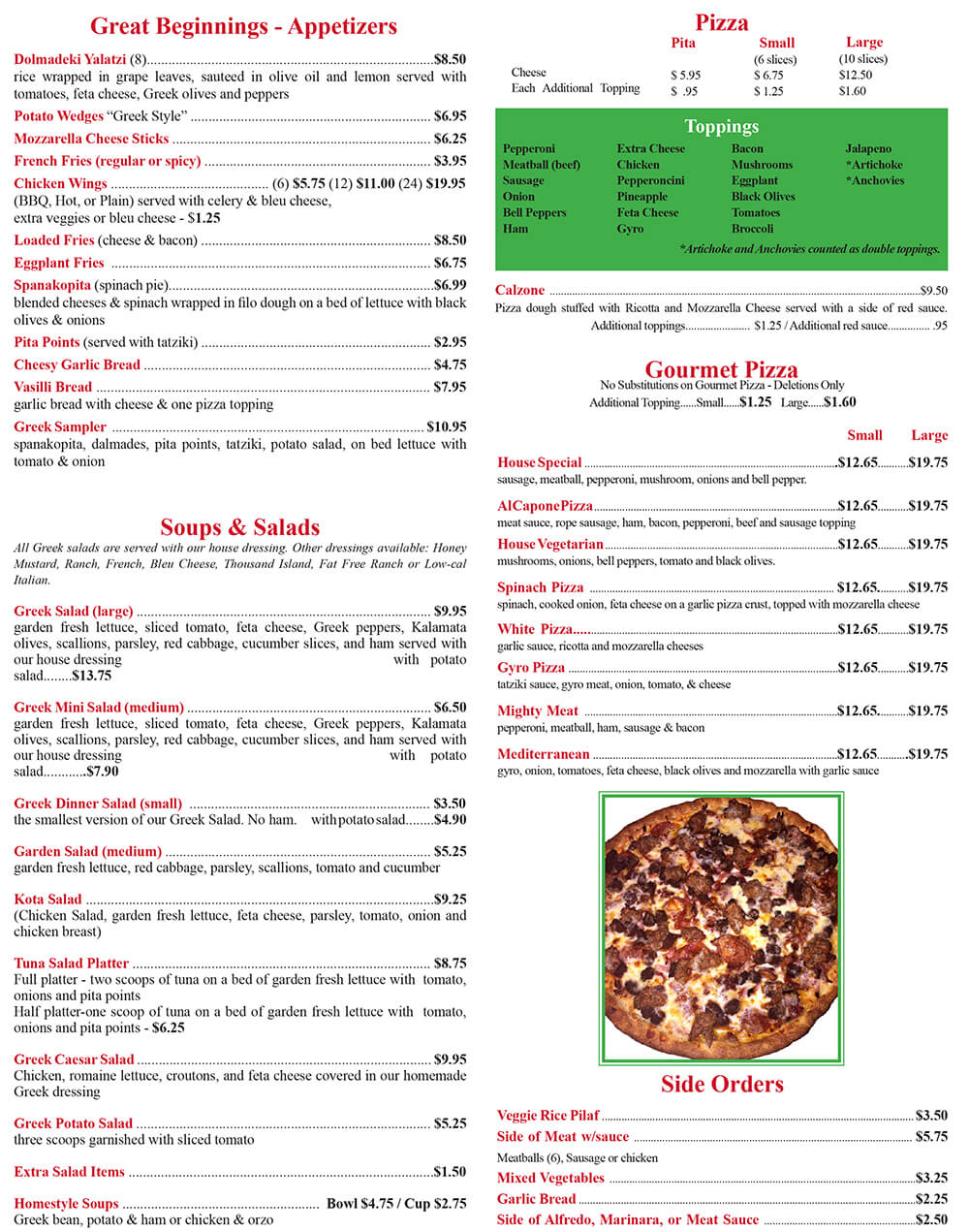 Zephyrhills, FL ABC Pizza